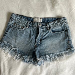 Free People Denim Shorts